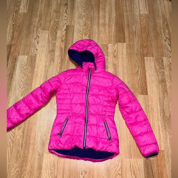 Michael Kors Other - MICHAEL KORS Girl Puffer Coat removeable Hood Zip-up Size 10/12 Fleece Lined